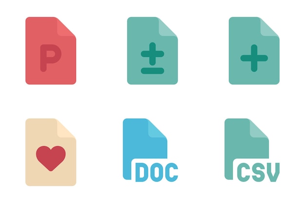 Vector files folders perfico 07