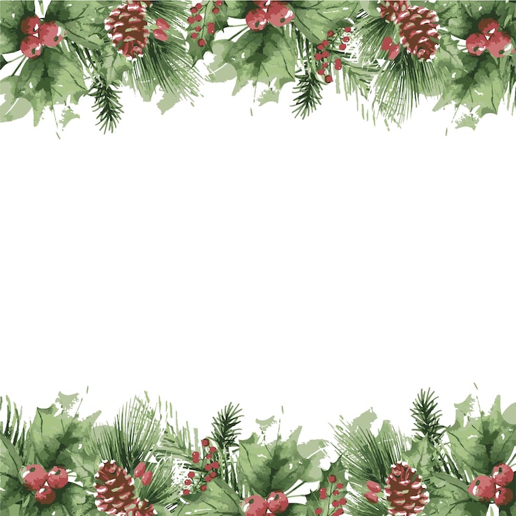 Vector floral square frame illustrative simple frame element