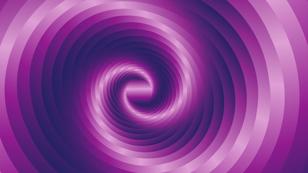 Vector fluid background, gradient rainbow spiral