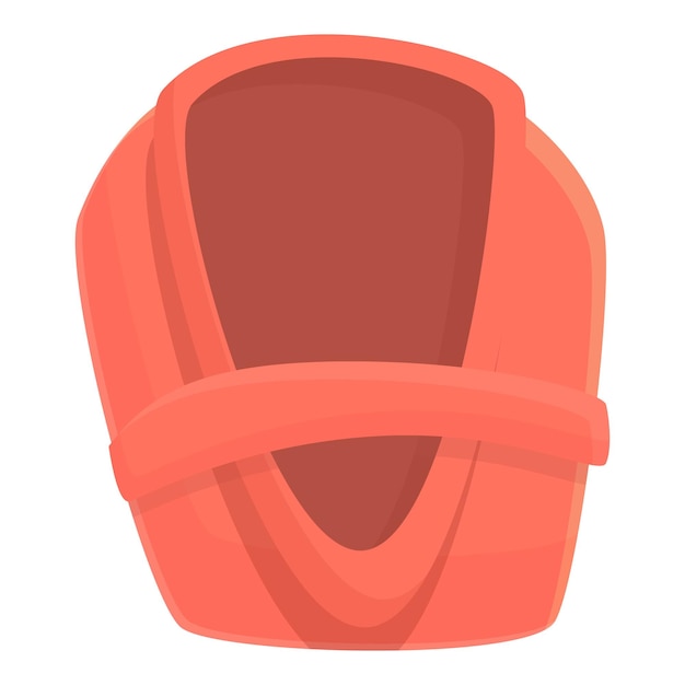 Vector folded robe icon cartoon vector fabric cloth textile clean