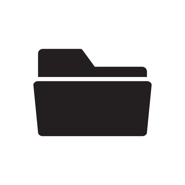 Vector folder icon vector illustration