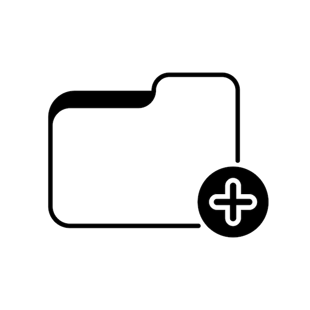 Vector folder icon