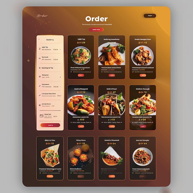 Vector full page website frontend coded in nextjs ux design