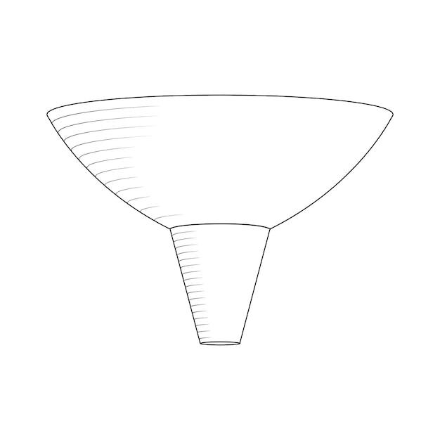 Vector funneling logo