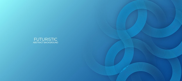 Vector futuristic abstract background