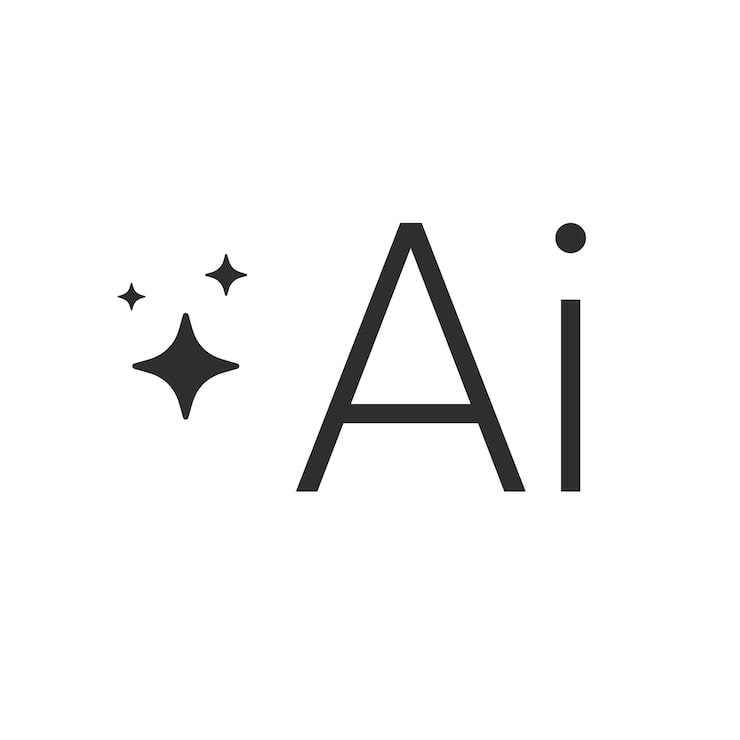 Generate AI button Craft with Artificial Intelligence AI enters by command prompt to generate idea