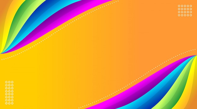 geometric colorful gradient background template