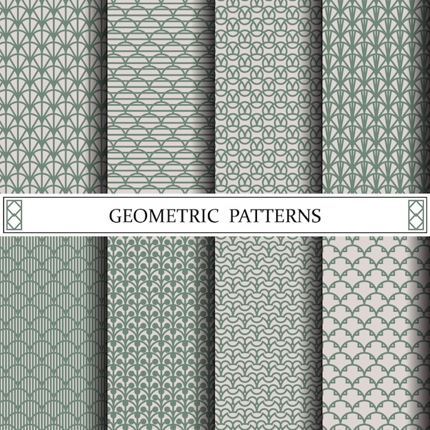 Vector geometric curve pattern, pattern fills, web page, background, surface and textures