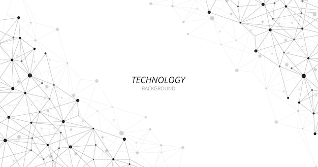 Vector geometric mesh lines on white background triangle pattern geometric abstract background with simple triangle elements