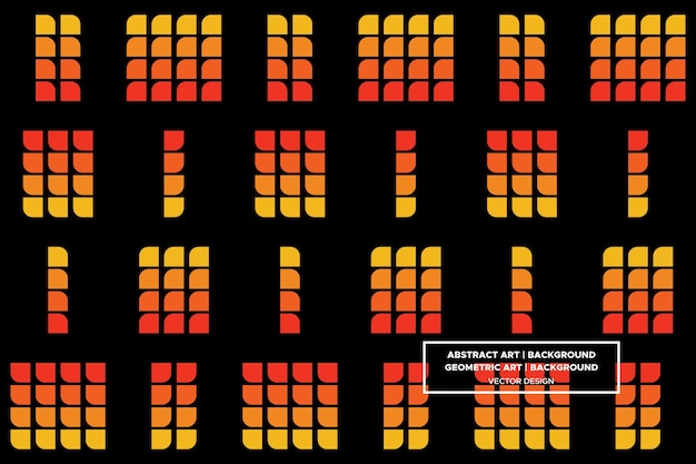 Vector geometric pattern geometric background abstract background website design elements geometric shapes