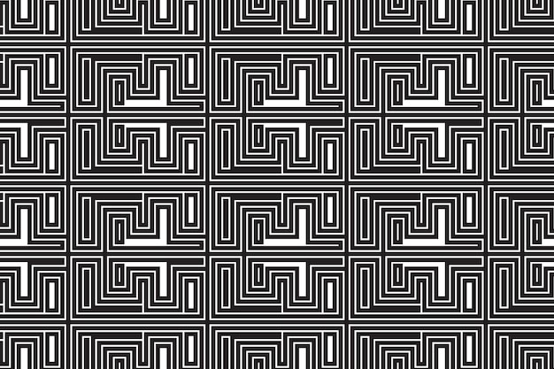 geometric seamless abstract pattern