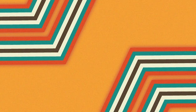 Vector geometric vintage retro background