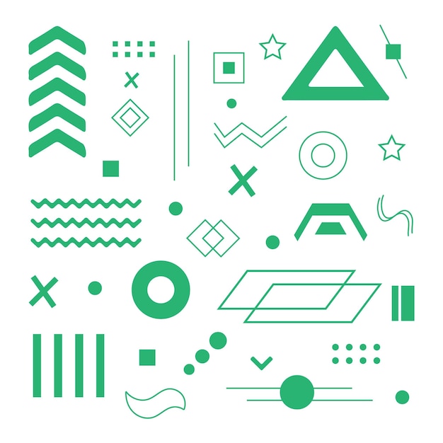 geometric with minimal background design