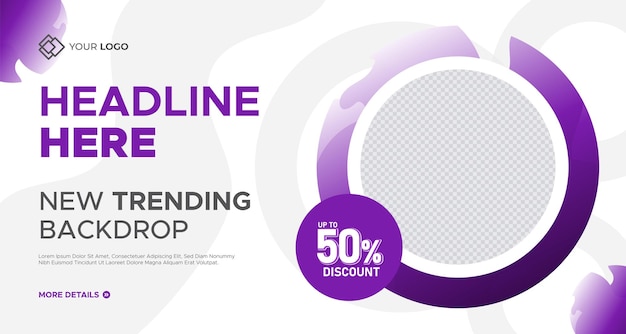 Vector geometrical shape corporate business web banner innovative layouts creative backdrop header slides