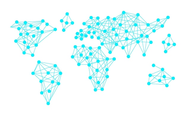 Vector global social network connection technology