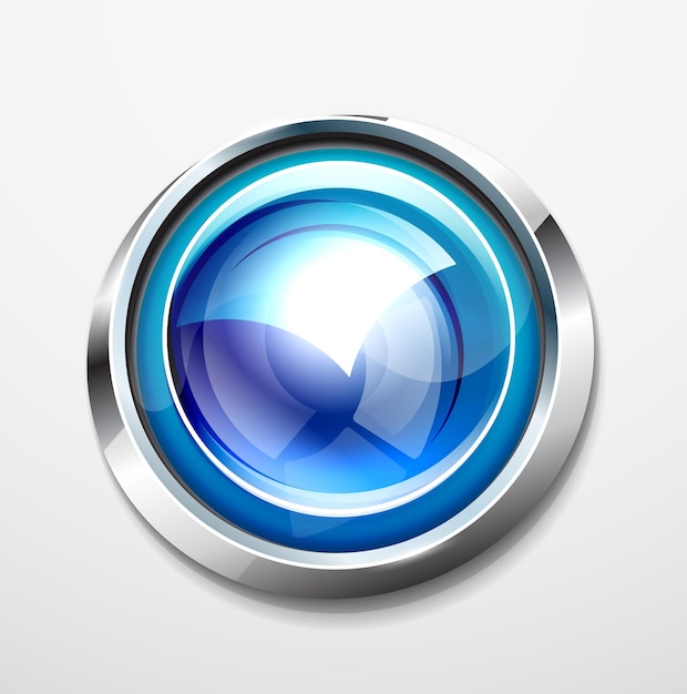 Vector glossy buttons