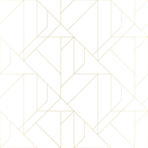 Vector golden texture seamless geometric pattern golden background vector seamless pattern
