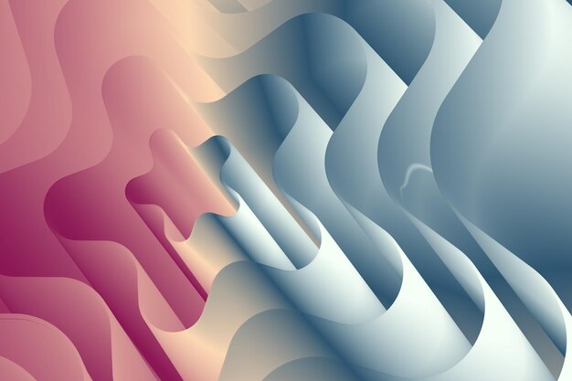 Vector gradient 3d background polygoncolor movement background vector illustration