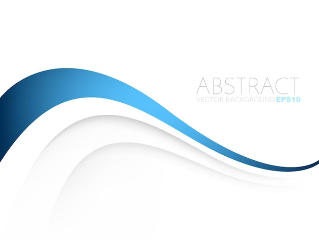 Vector graphic vector curve line overlap background for text and message design