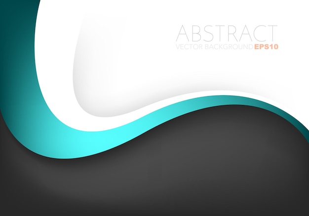 Vector graphic vector curve line overlap background for text and message design