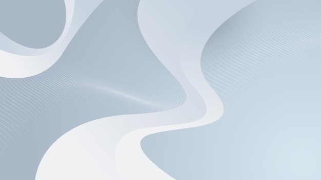 Vector gray silver abstract vector background banner