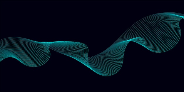 Vector green matrix background falling numbers on screen technology stream binary code digital vector illustration hacking concept