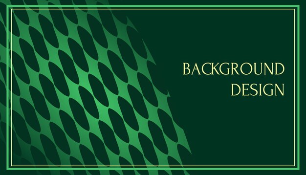 Vector green turquoise and blue background vector overlap layer on dark space for background design