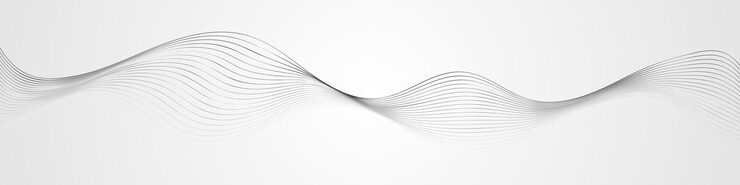 Grey white abstract background with abstract wave element Digital frequency track equalizer Lines wave abstract stripe design Abstract wave element for design Vector EPS 10