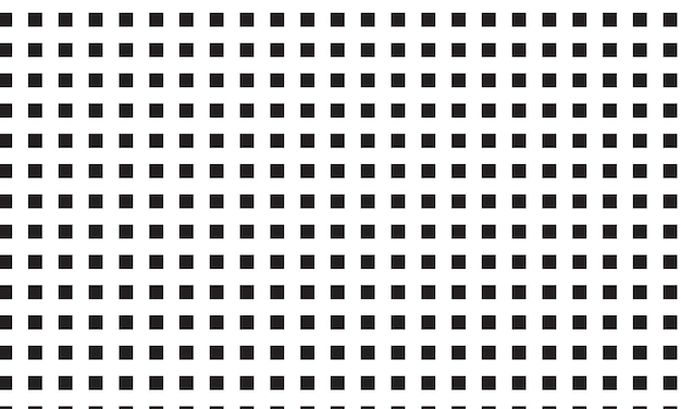 Vector grid of black squares on white