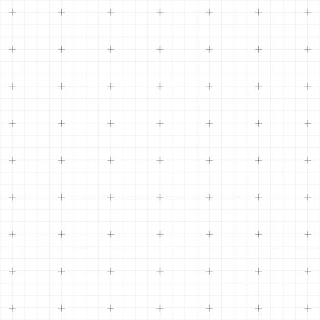 Vector grid plus signs design