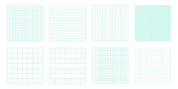 Vector grid square grid background paper line