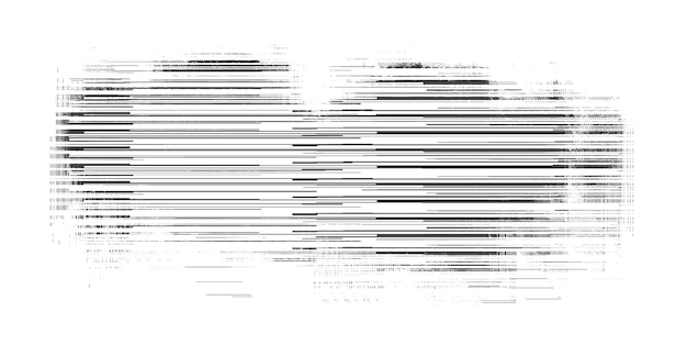 Vector grunge glitch distressed glitch frame trendy defect error shapes