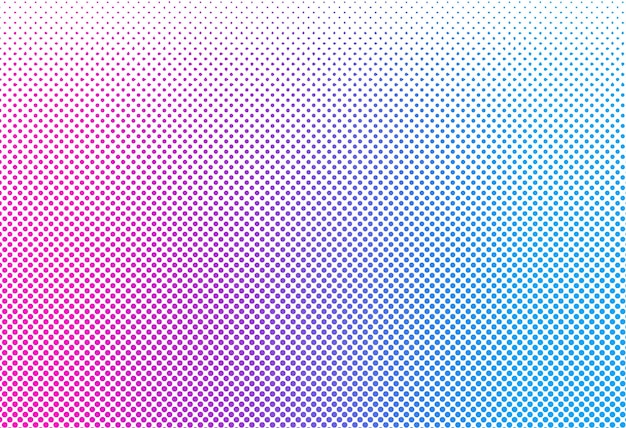 Vector hafltone dot gradient background