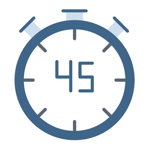 Vector half time vector illustration style