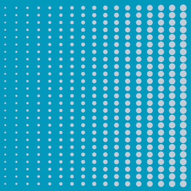 halftone dots gradient design