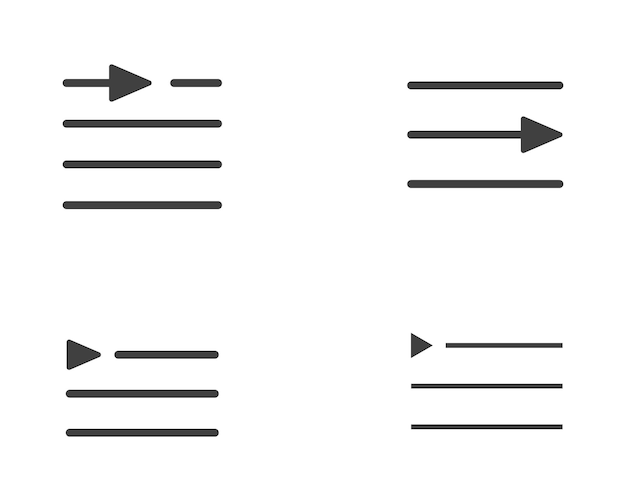 Vector hamburger menu icon buttons website ui navigation mobile app design elements user interface icons