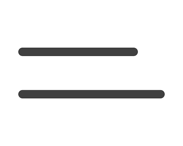 Vector hamburger menu icon buttons for website ui navigation mobile app presentation user interface icons