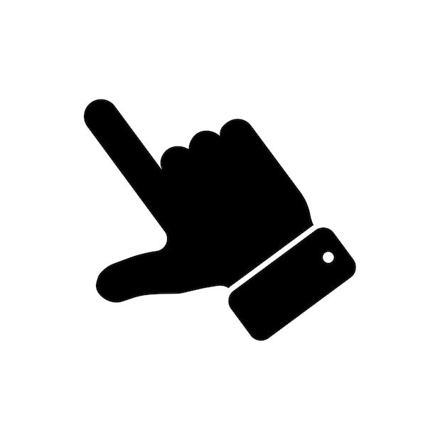 hand click icon vector pointer icon vector hand cursor icon vector pointer click cursor arrow icon clicking with a computer mouse