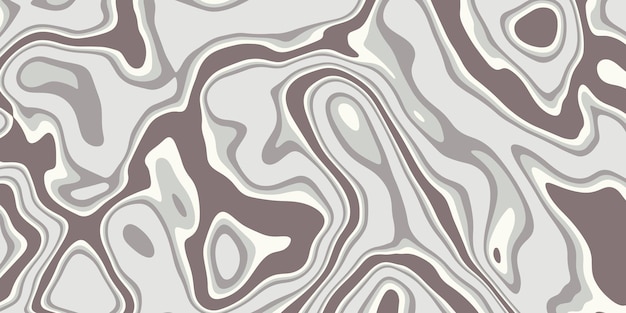 Vector hand drawn flat psychedelic groovy background