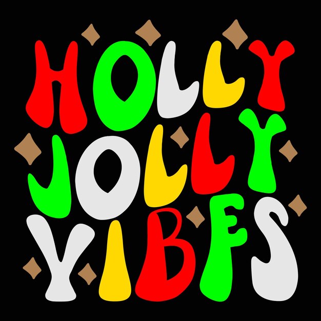 Vector happy christmas day tshirt design