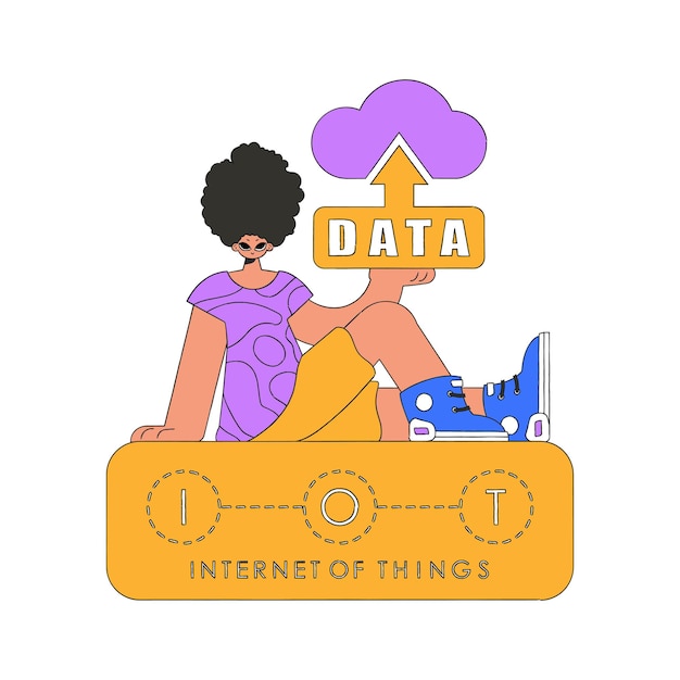 Vector he's got cloud storage in his grasp.