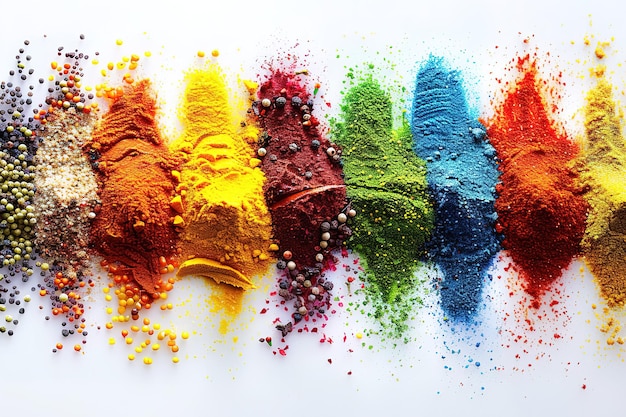 Vector herbs and spices