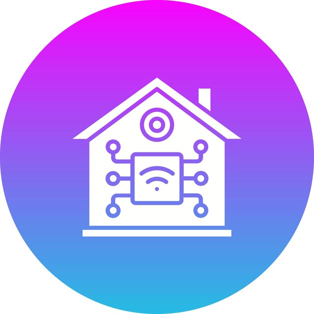 Vector home automation icon