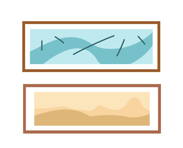 Vector home painting set