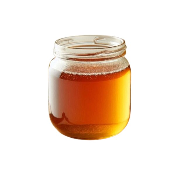 Vector honey in a jar