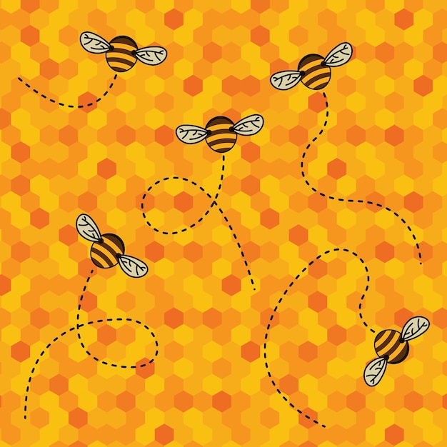 Vector honeycomb and working bees