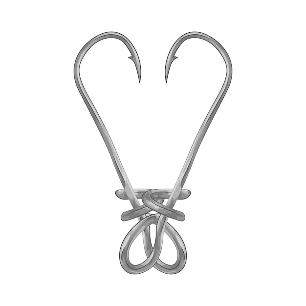 Vector hook illustration