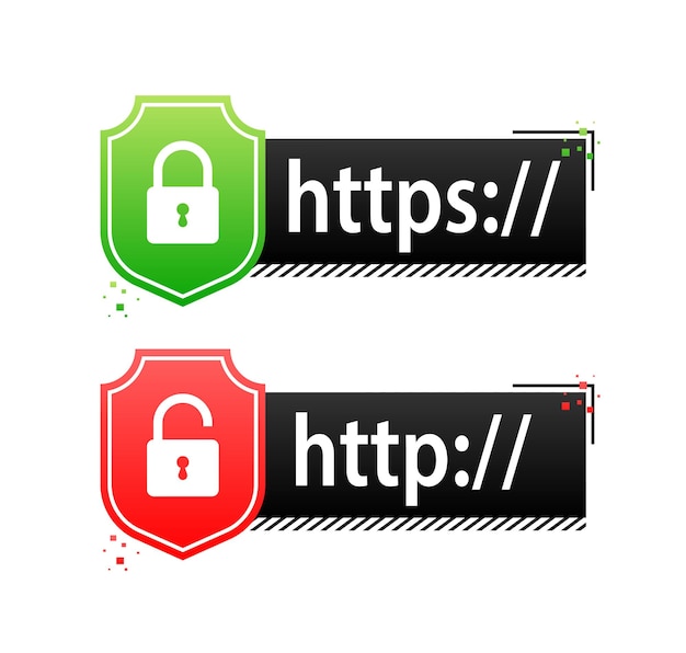 Vector http vs https protocols understanding the importance of secure web connections