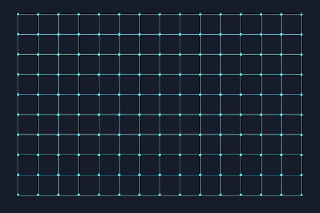 Vector hud interface grid dot array and matrix symbol operating system ui background vector futuristic