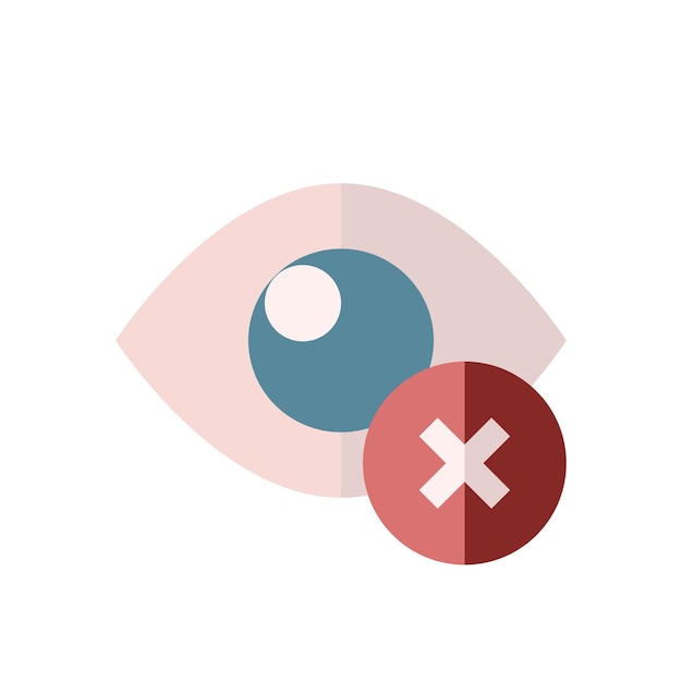 Vector icon of keeping sight in the muslim month of ramadan